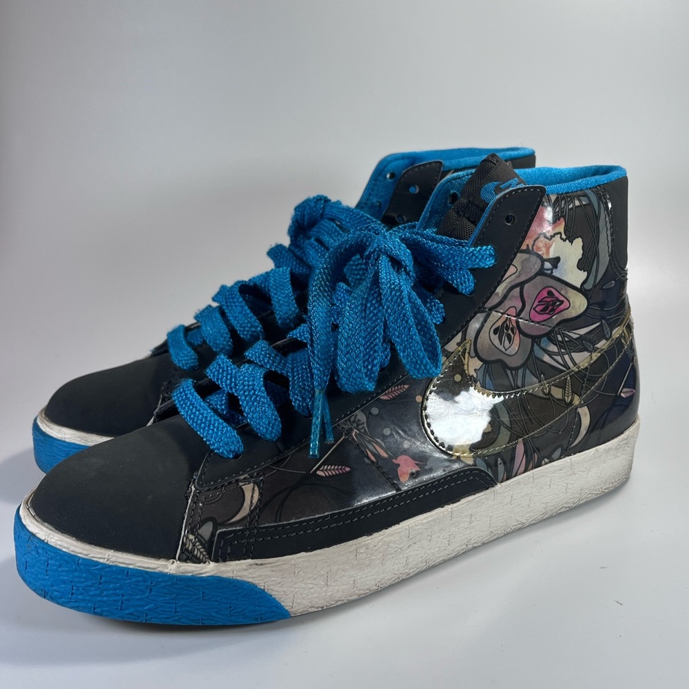 NIKE BLAZER HIGH ‘Midnight Fog’ [317808-004] SIZE WOMENS 9
